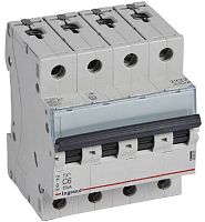 Выключатель автоматический Legrand TX3 6000 4п 6А C 10кА картинка